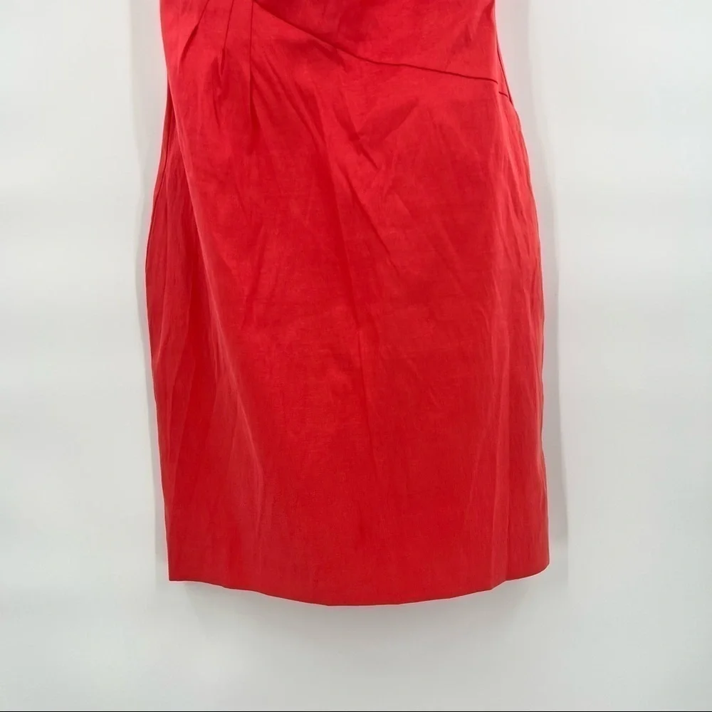 W118 Walter Baker orange bodycon sleeveless dress size XS